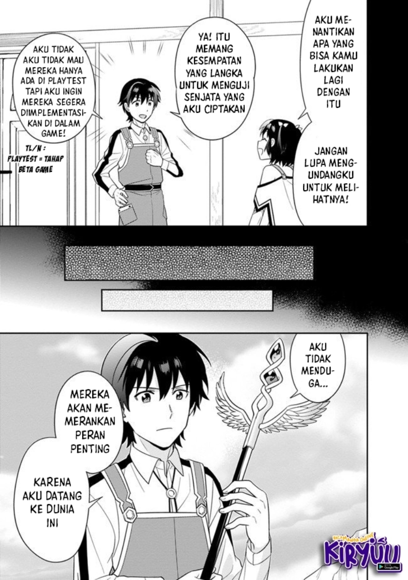 Seisan Shoku o Kiwame Sugi tara Densetsu no Buki ga Ore no Yome ni Narimashita Chapter 08 Bahasa Indonesia